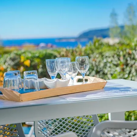 Le Dauphin Climatisation Fibre 4 Personnes Apartamento Cassis Exterior foto